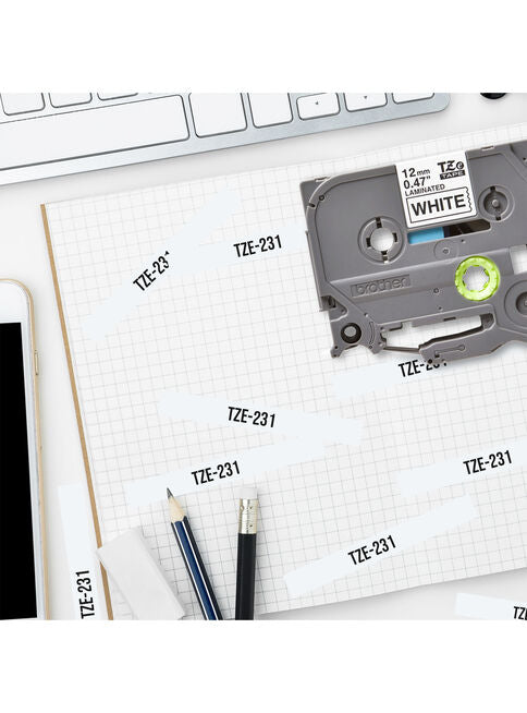 Rotuladora Love TZe-231 | Brother | 12mm x 8m