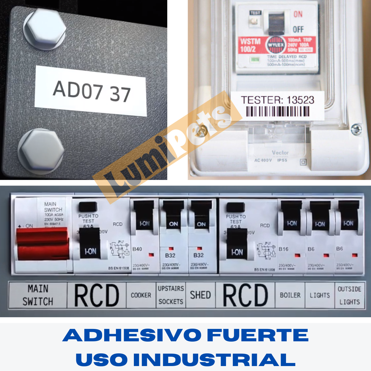 TZe-S651 Para Rotuladora Brother Modelo Pt, 24mm X 8m | Adhesivo Fuerte
