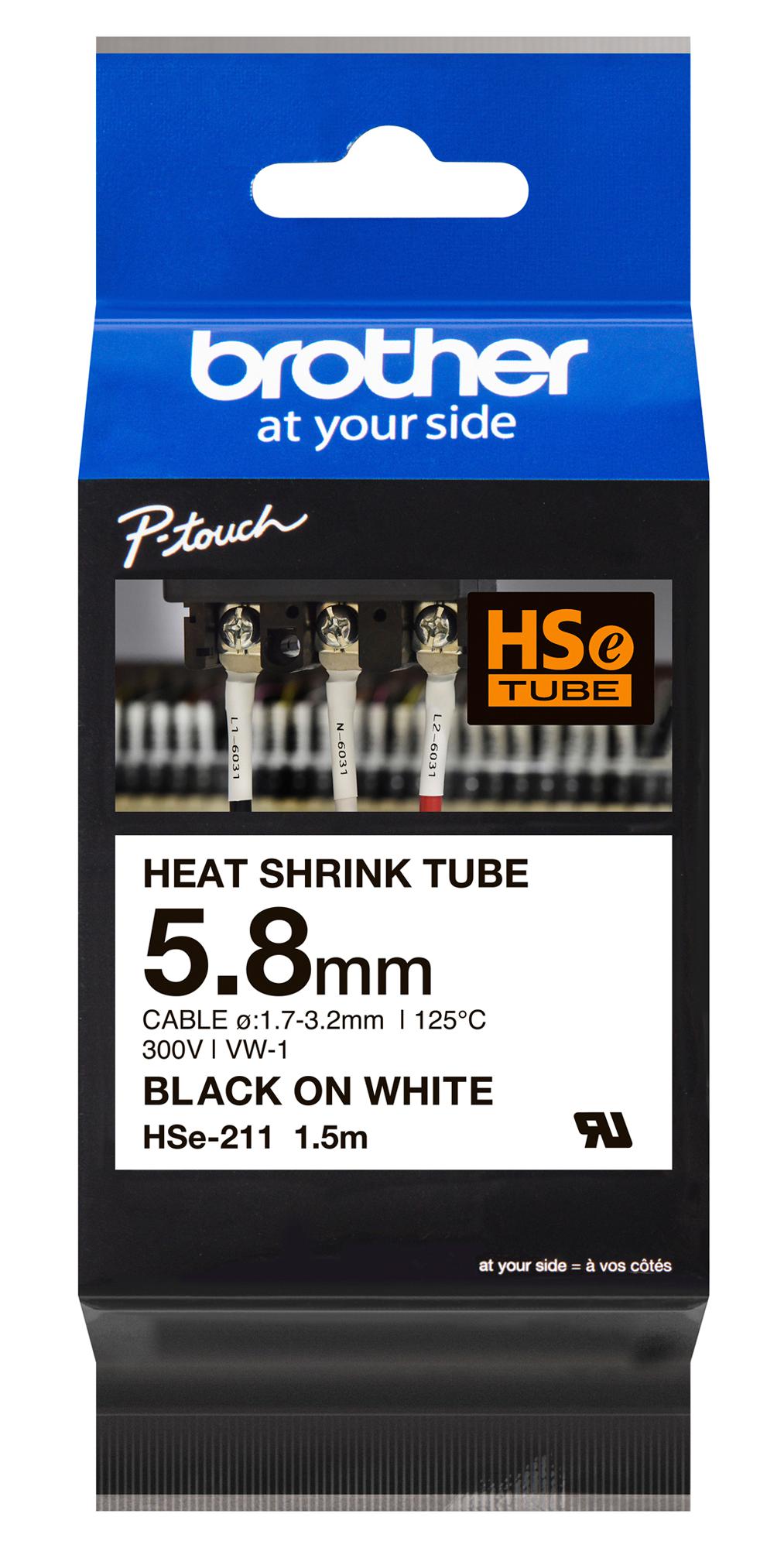 Cinta Termocontraible HSe-211 | Brother | 5.8 mm