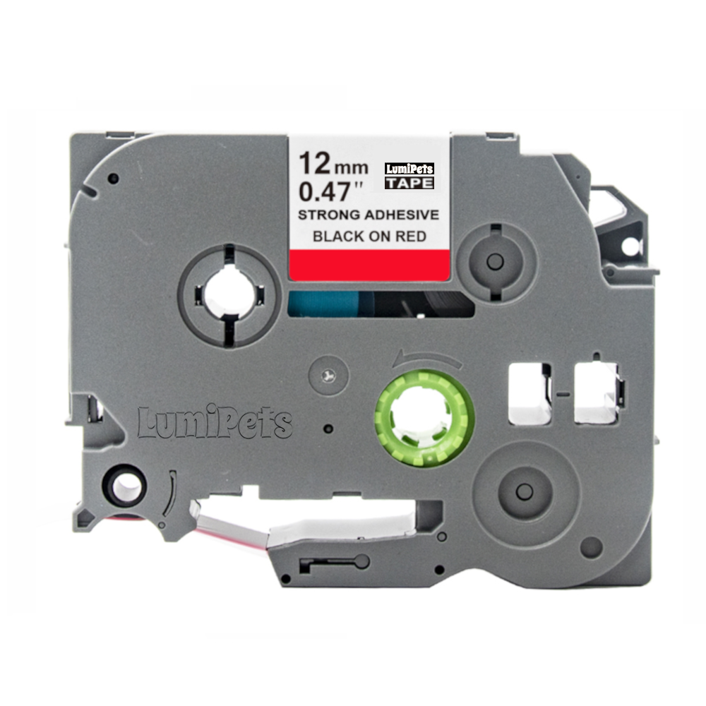 Cinta TZe-S431 Para Rotuladora Brother Modelo Pt, 12mm X 8m | Adhesivo Fuerte