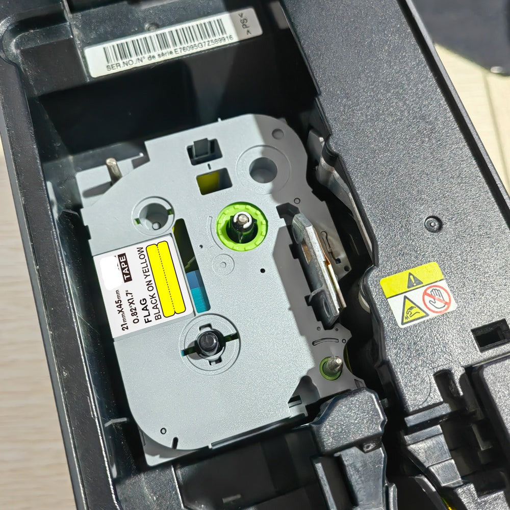 FLe-6511 Flag Tape for Brother Pt Marker, 21mm x 45m