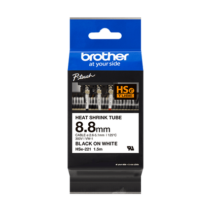 Cinta Termocontraible HSe-221 | Brother | 8.8 mm