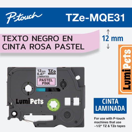 Color Pastel Labeling Tape Pt 12mm Tze-mq G35 P35 F31 E31