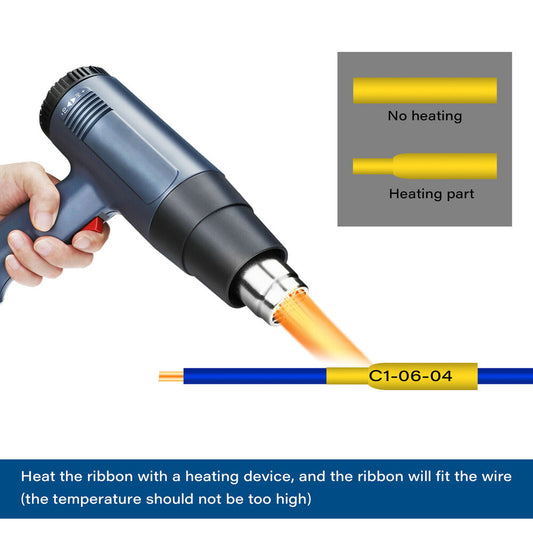 HSe-251 Heat Shrink Tape for Brother Pt 23.6mm Heat Shrink Pen
