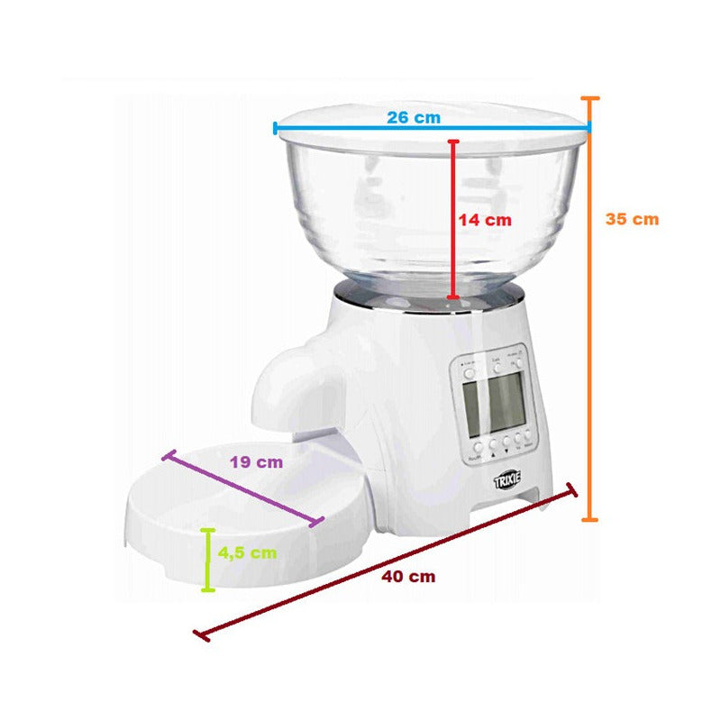 Tx 7 Dispensador Automatico De Comida, 5 L - Trixie