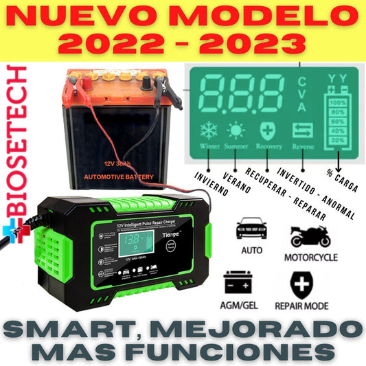 Battery Charger And Repair Smart Auto Moto Etc 12v Gre