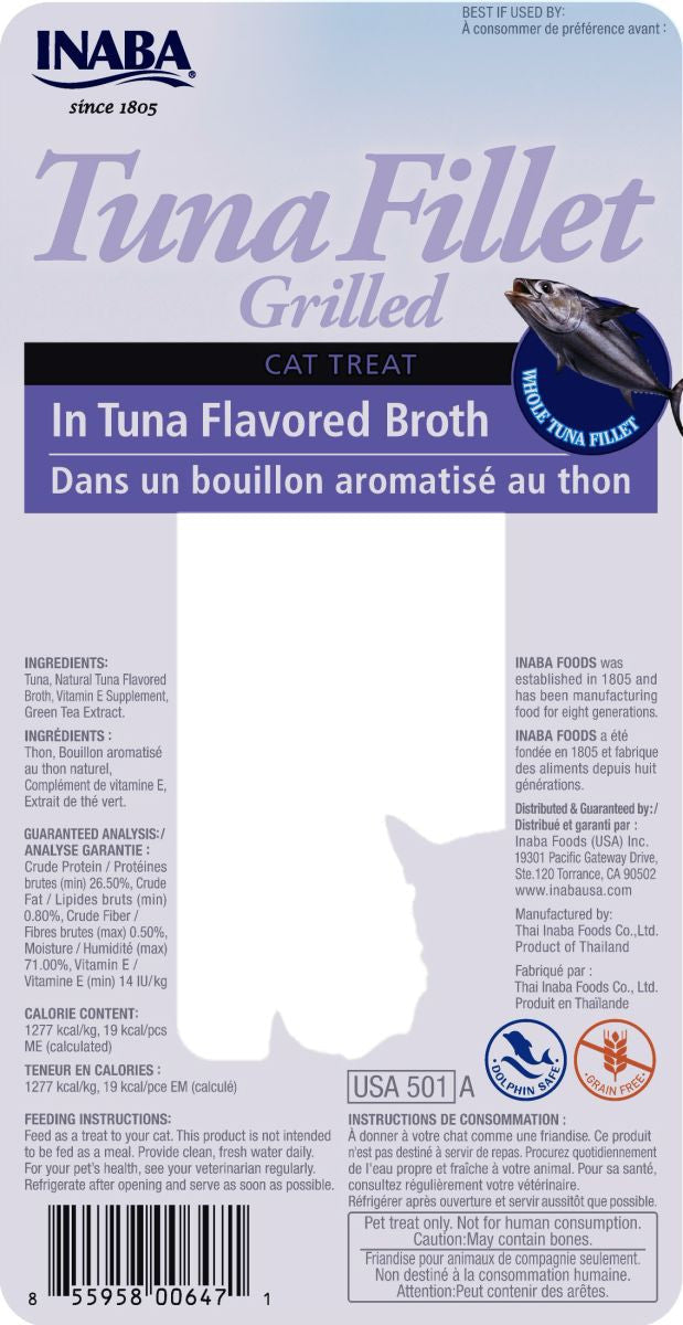 Filete de Atún al Grill - Tuna Fillet Grilled - Inaba