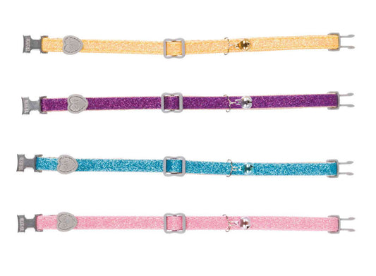 Collar con brillos y cascabel - Trixie