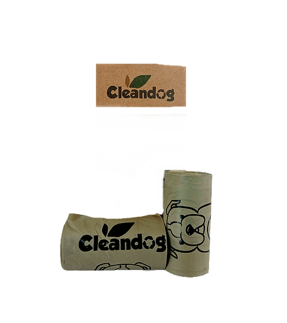 15 Bolsas Biodegradables para Desechos de Mascotas - Cleandog