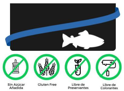 Chips de Salmon - Salmon Chips - Naturalistic