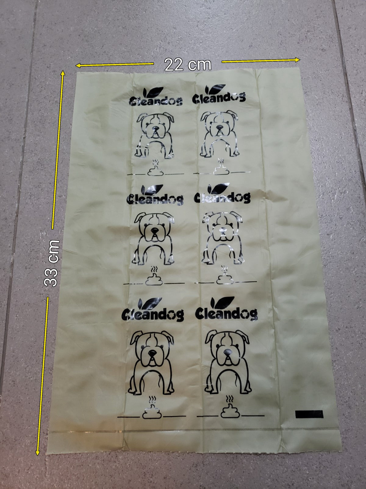 15 Bolsas Biodegradables para Desechos de Mascotas - Cleandog