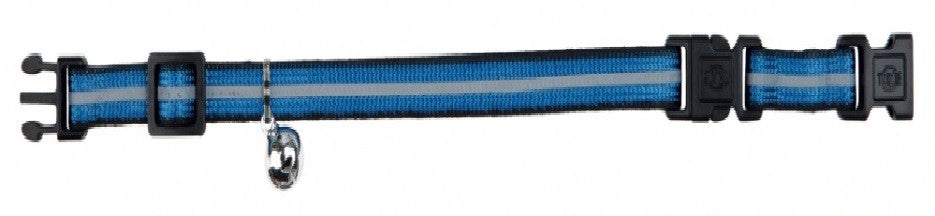Collar Reflectivo con 2 cierres y cascabel - Trixie