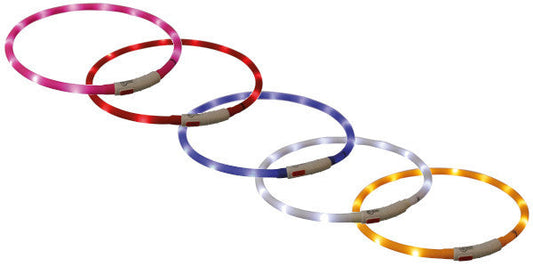 Collar de Aro LED Recargable Flexible - TRIXIE