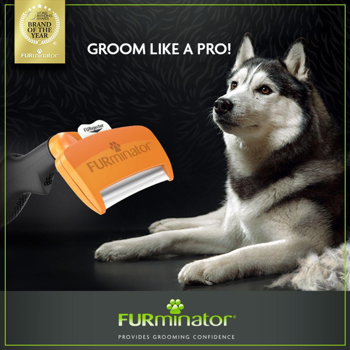 Cepillo - Perro Mediano con Pelo Largo - Dog M Long Hair - FURminator
