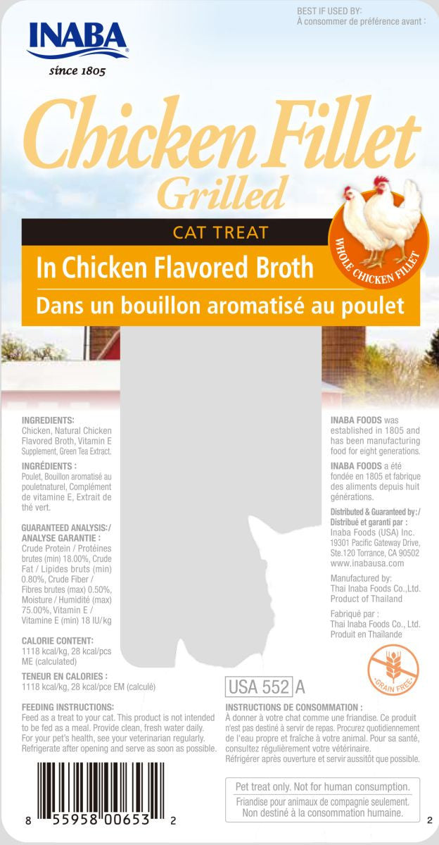 Filete de Pollo al Grill - Chicken Fillet Grilled - Inaba