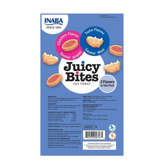 Jugosas Medallas de Pollo y Atún - Juicy Bites Chicken & Tuna - Inaba