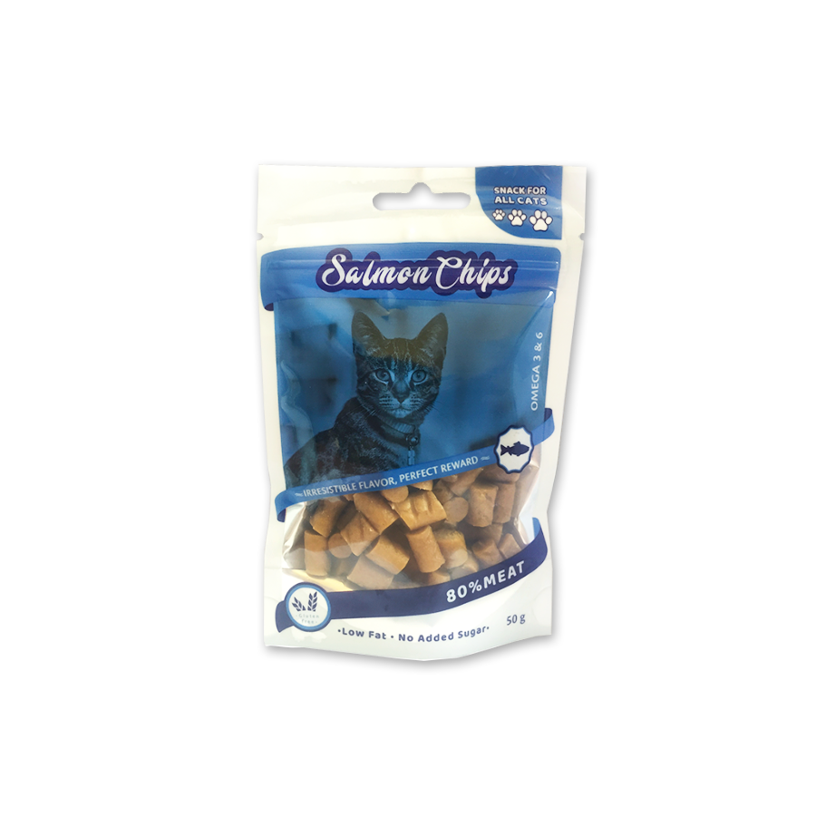 Chips de Salmon - Salmon Chips - Naturalistic