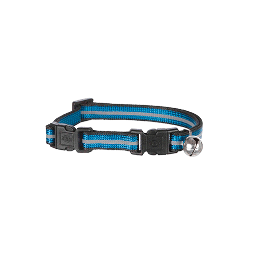 Collar Reflectivo con 2 cierres y cascabel - Trixie