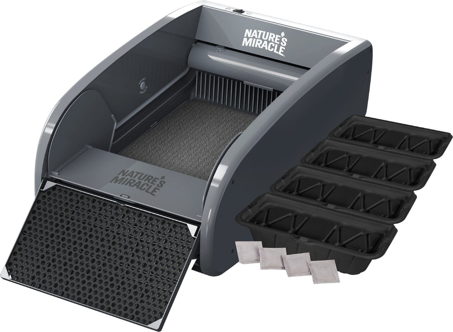 Caja Arena Autolimpiante Baño Gato - Self Cleaning Litter Box - Natures Miracle