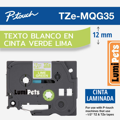 Cinta Color Pastel Rotuladora Pt 12mm Tze-mq G35 P35 F31 E31