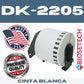 Rollo Etiquetas Térmicas Continuas Dk-2205, 62mm X 30.48mts