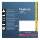Rollo Etiquetas Térmicas Continuas Dk-2205, 62mm X 30.48mts